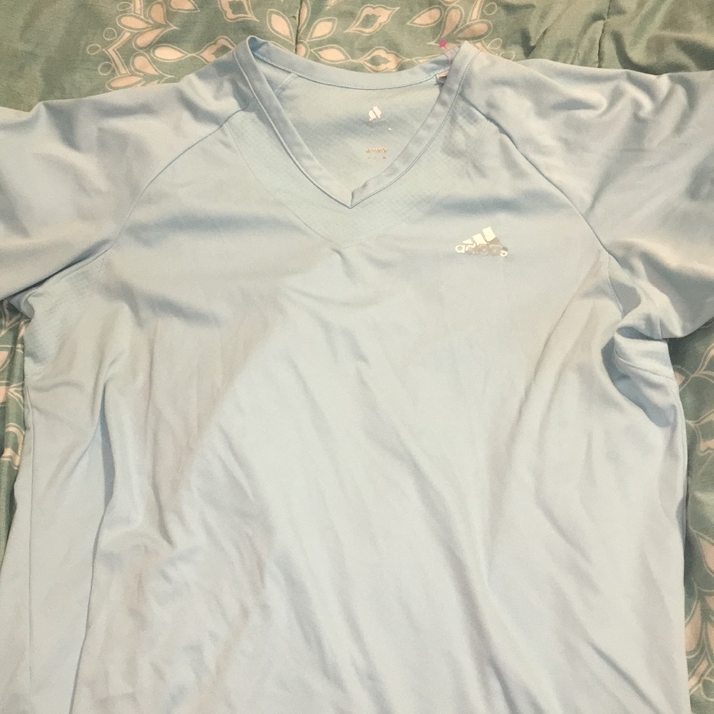 Light blue fro-fit adidas short